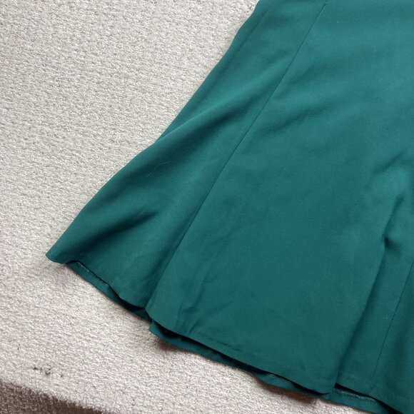 Belle by Badgley Mischka Fit and Flare Dress Size 10 Cocktail Party Green - Picture 3 of 13